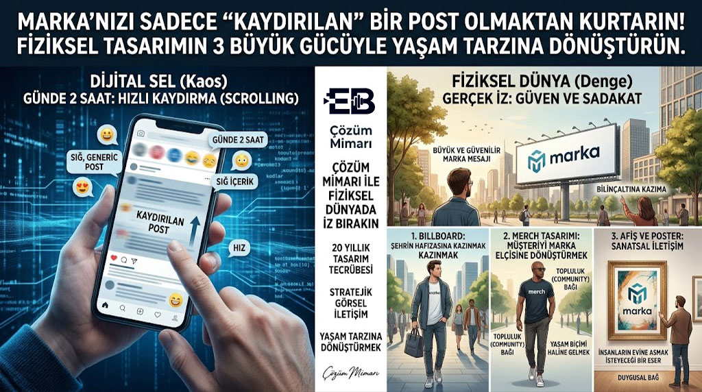 Billboard Tasarımı ve Merch Ürün Tasarımı