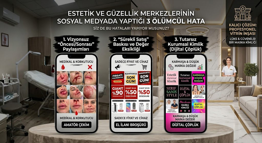 Güzellik Merkezi Sosyal Medya Yönetimi ve Tasarımı
