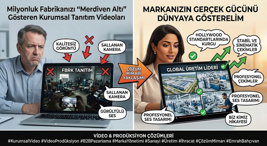 Kurumsal Tanıtım Videosu ve Fabrika Çekimi