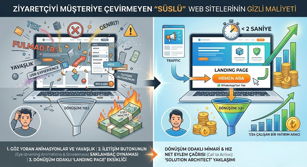 Dönüşüm Odaklı Web Tasarım ve Landing Page