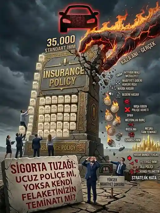 Sigorta Tuzağı - Yetersiz İMM Limiti Milyonluk Borç