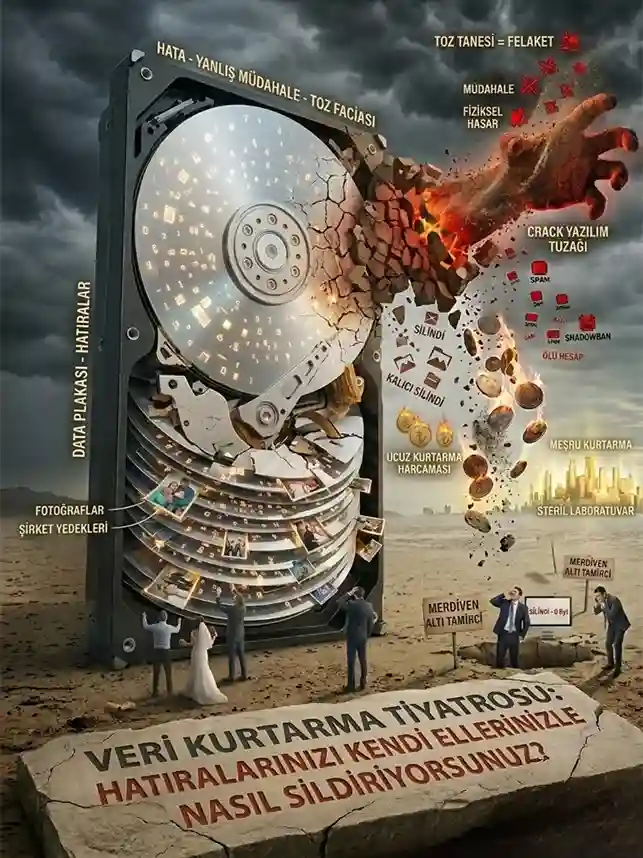 Veri Kurtarma Tiyatrosu - Yanlış Müdahale